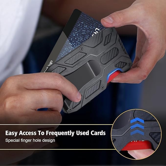 Carbon FIber Card Holder Wallet