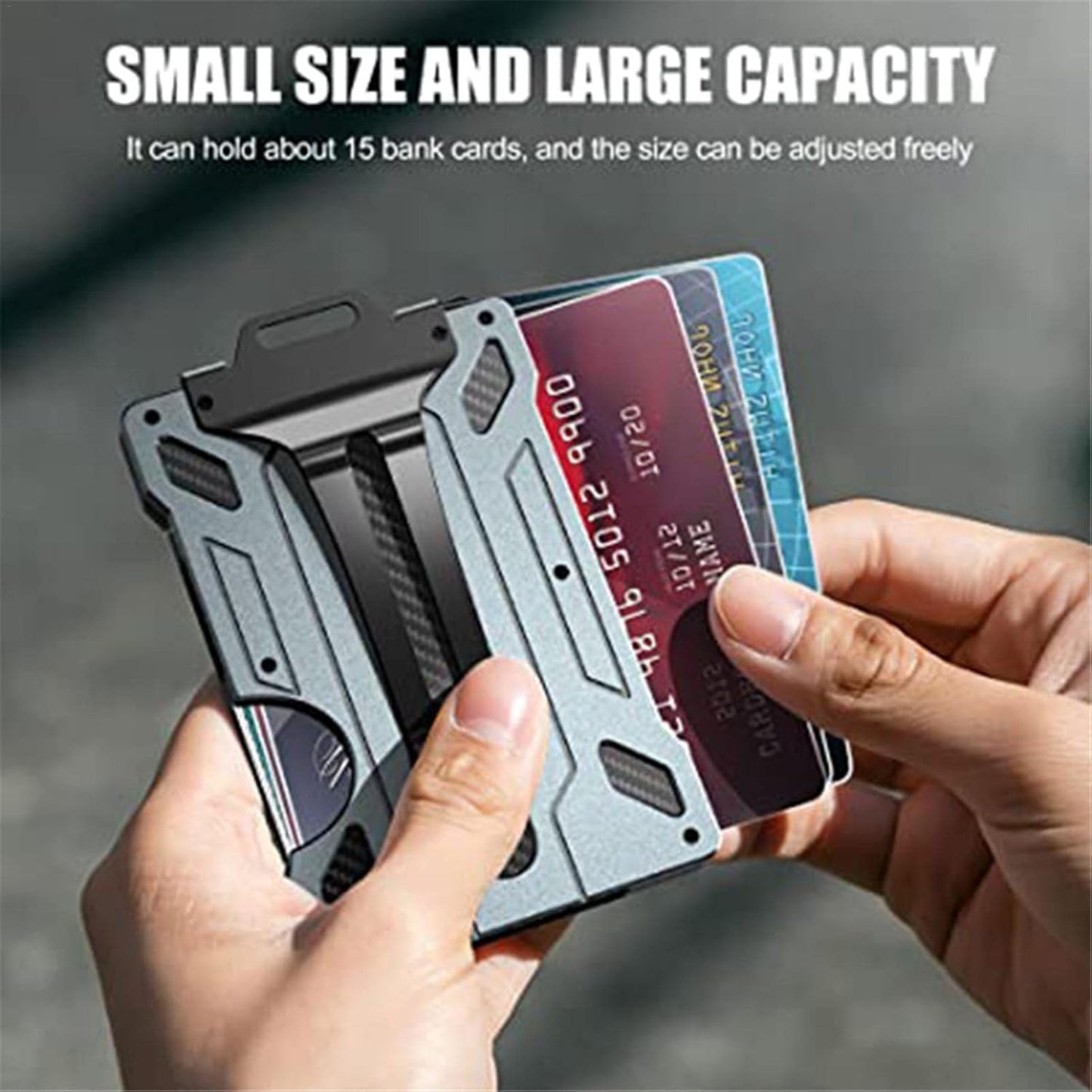 Carbon FIber Card Holder Wallet